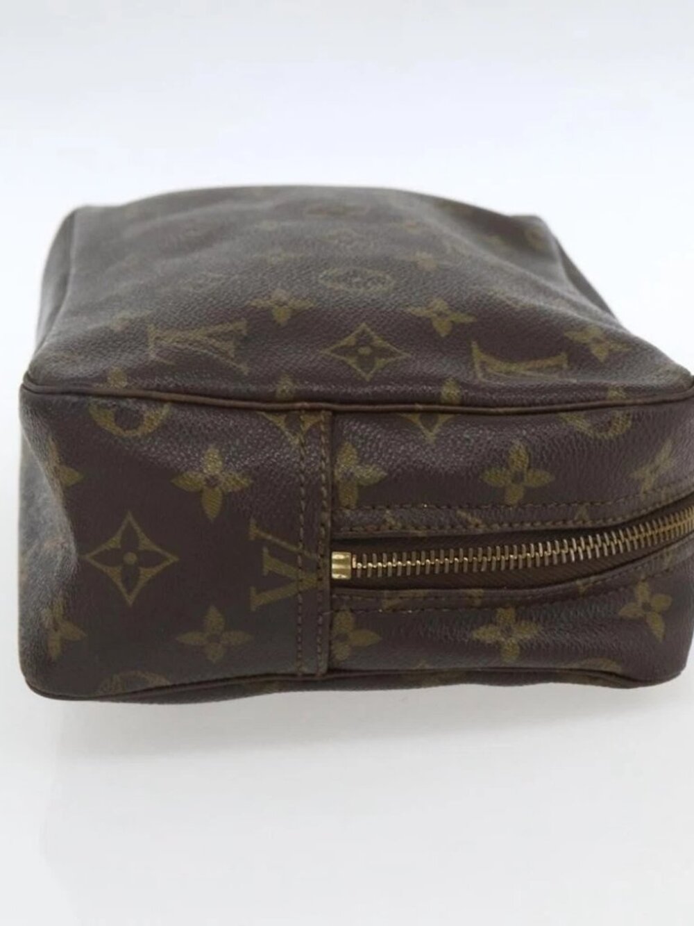 LOUIS VUITTON Monogram Trousse Toilette 28 Clutch Bag M47522 LV Auth - Picture 3 of 16